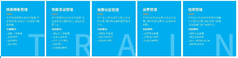 在火车发运产品中，火车发运管理都实现了哪些功能？